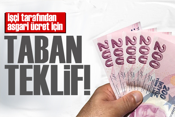 Asgari ücret için gözler 11 Aralık ta! Türk-İş ten taban teklif