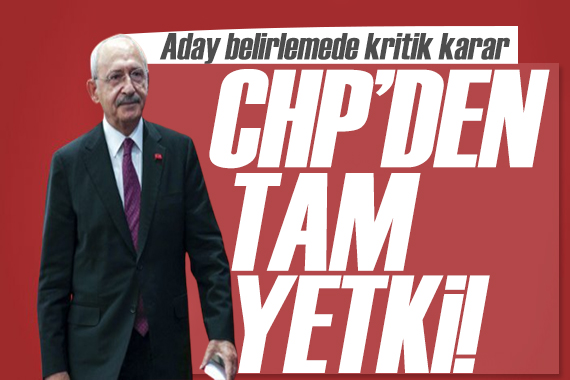 Kritik toplantı: CHP grubundan Kılıçdaroğlu na tam yetki!
