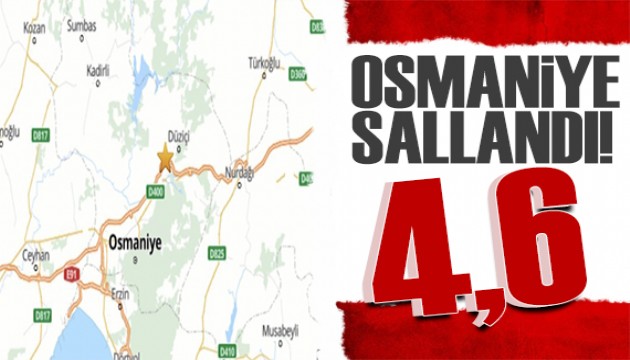 Osmaniye'de korkutan deprem! Bakan Soylu'dan açıklama