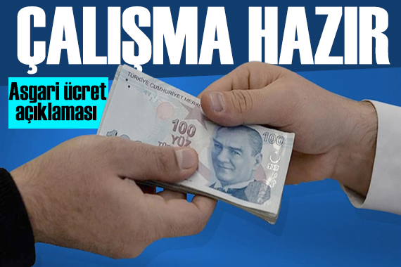 Bakan Bilgin den asgari ücret açıklaması: Çalışmalarımız hazır