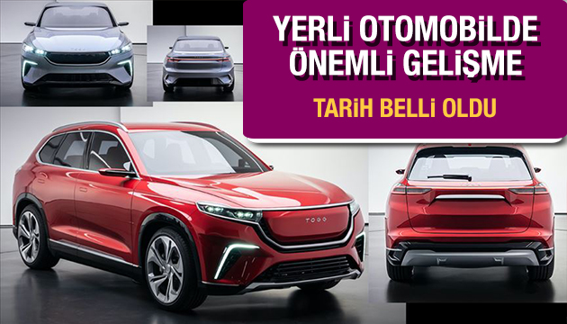 Yerli otomobilde önemli gelişme