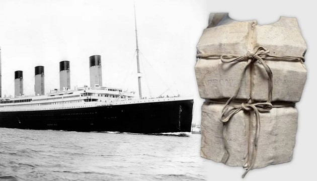 Titanic faciasından kalan can yeleği satışa çıkıyor