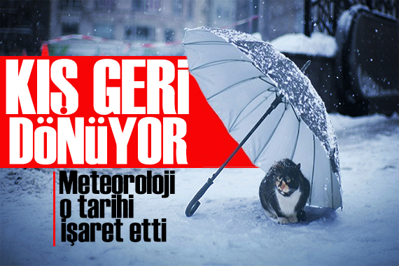 Meteoroloji den dikkat çeken uyarı: Kış geri dönüyor! İşte 24 Mart hava durumu