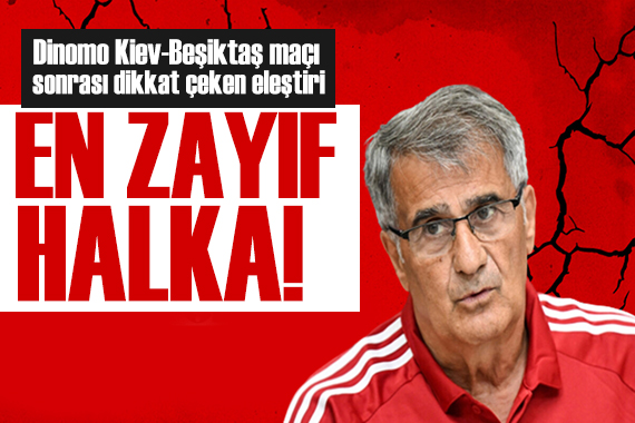 Beşiktaş ın kritik galibiyeti için neler yazdılar?  Şenol hocanın kadro istikrarı var 