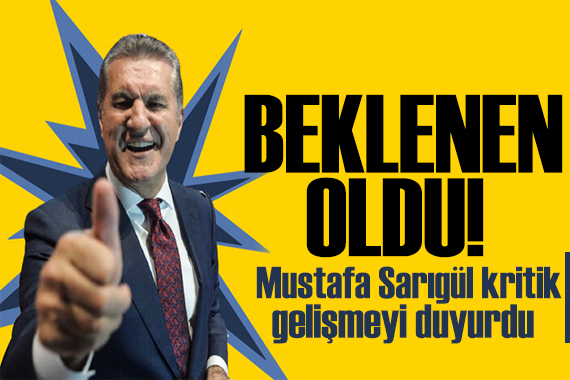 Mustafa Sarıgül ilan etti: TDP ile CHP birleşti