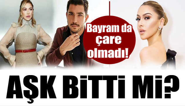 Hadise ve Kaan Yıldırım bayramı ayrı geçirdi