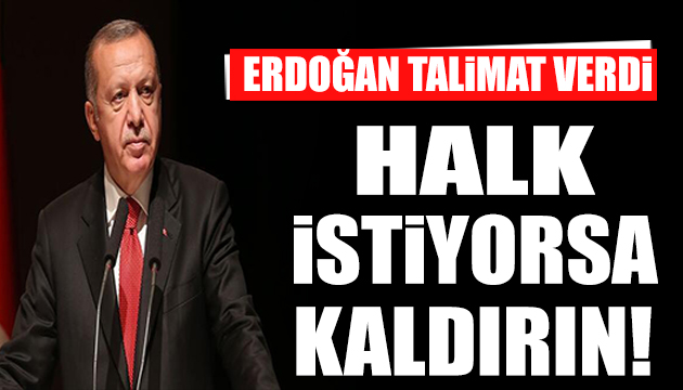 Cumhurbaşkanı Erdoğan dan İstanbul Sözleşmesi talimatı