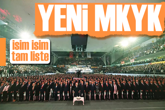 AK Parti nin MKYK üyeleri belli oldu! İşte isim isim üye listesi