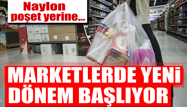 Market alışverişlerinde yeni dönem: Ücretsiz verilecek!