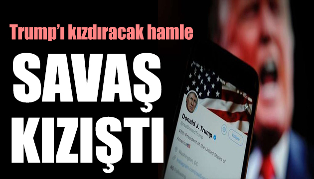 Savaş büyüyor! Twitter dan Trump a şok etiket