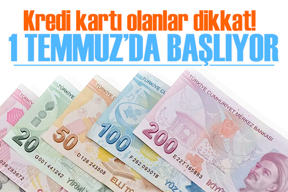 Kredi kartı faiz oranları düştü! 1 Temmuz da başlıyor