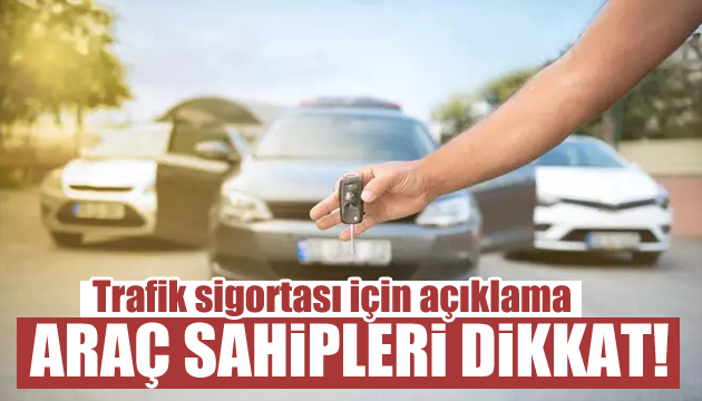 Zorunlu trafik sigortası için açıklama