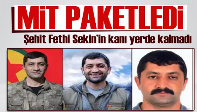 Fethi Sekin'in intikamı alındı: Talimatı veren terörist öldürüldü