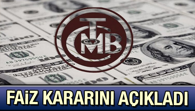 Merkez Bankası faiz kararını açıkladı