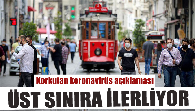 Korkutan açıklama: Üst sınıra ilerliyor