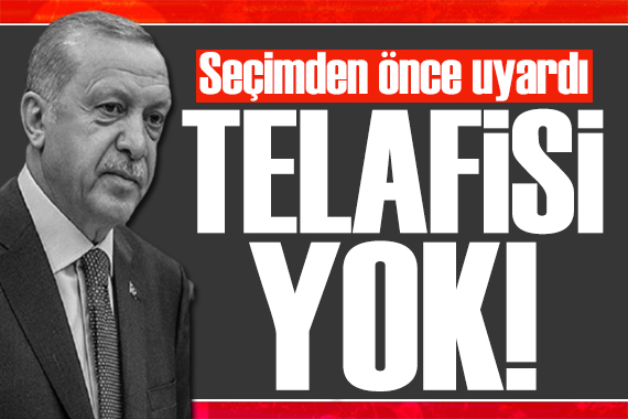 Erdoğan dan ikinci tur mesajı: Sandığın telafisi yok