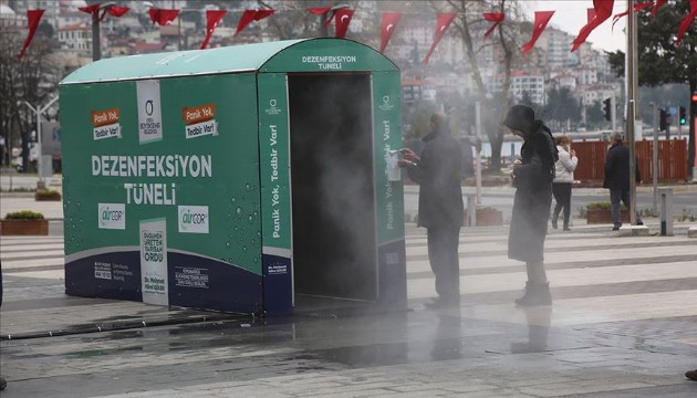 Ordu'ya yapılan dezenfeksiyon tüneli için uyarı: Çok zararlı