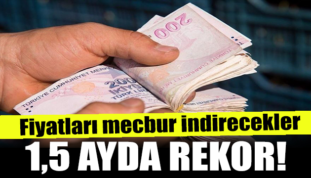 Faiz indirimi rekor getirdi