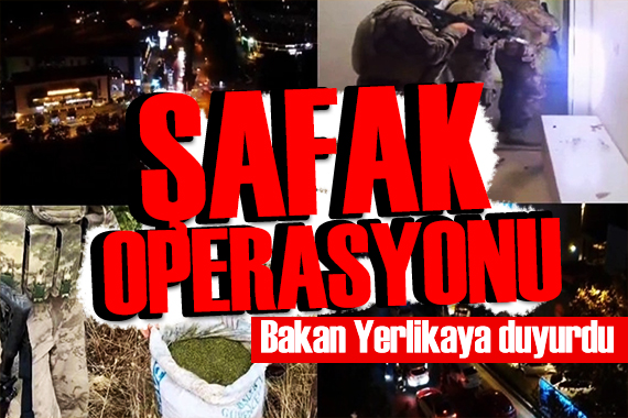 Bakan Yerlikaya dan Narkogüç mesajı: Enselerindeyiz!