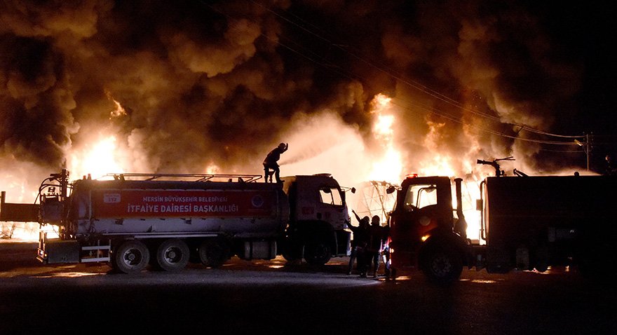 Mersin de büyük facia