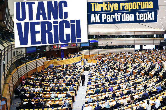 AK Parti den AB ye sert tepki: AB için utan vericidir!