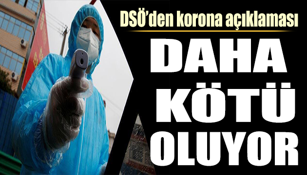 DSÖ den korona virüs açıklaması