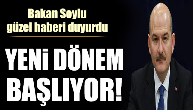 Bakan Soylu: Emniyet ve jandarmada yeni bir dönem başlıyor