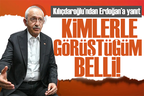 Kılıçdaroğlu ndan Erdoğan a yanıt: Bizi kendileri gibi sanıyorlar!