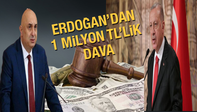 Erdoğan dan Engin Özkoç a 1 milyonluk dava