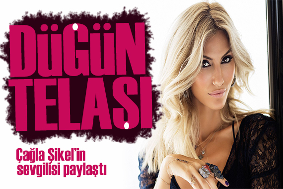 Çağla Şıkel in ablası evlendi! Nail Gönenli nikah şahidi oldu