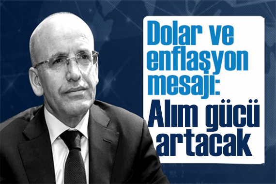 Bakan Şimşek ten enflasyon açıklaması: Politikalarımızı sürdüreceğiz
