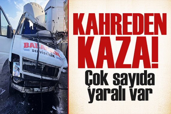 Adana da kahreden kaza: Çok sayıda yaralı var!