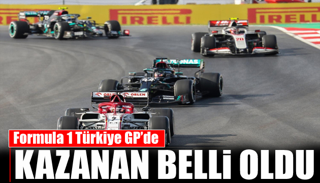 Formula 1 Türkiye GP de kazanan belli oldu