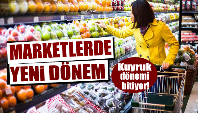 Marketlerde  kasasız  dönem başlıyor