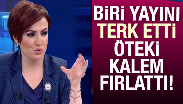 Canlı yayın fena karıştı!