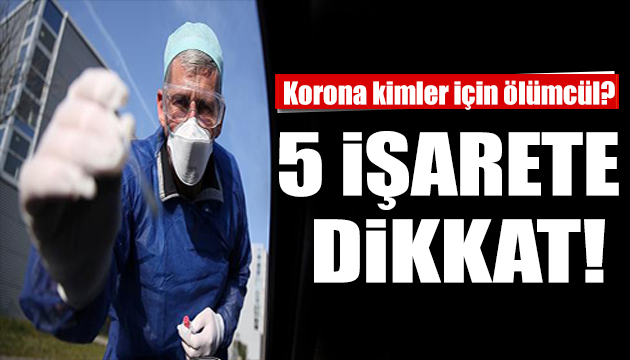 Koronavirüs testinde 5 işarete dikkat!