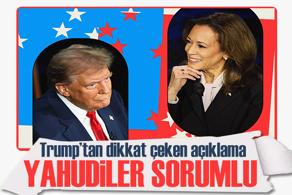 Trump tan dikkat çeken açıklama: Yahudiler sorumlu olacak