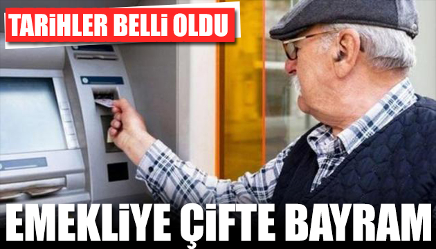 Çalışmalar başladı! Emeklilere çifte bayram