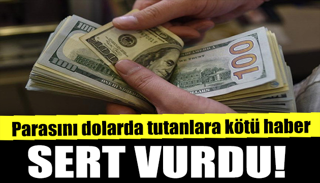 Parasını dolarda tutanı altın çarptı!