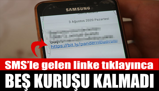 Dikkat! Telefonuna gelen mesaj yüzünden bankadaki parasından oldu