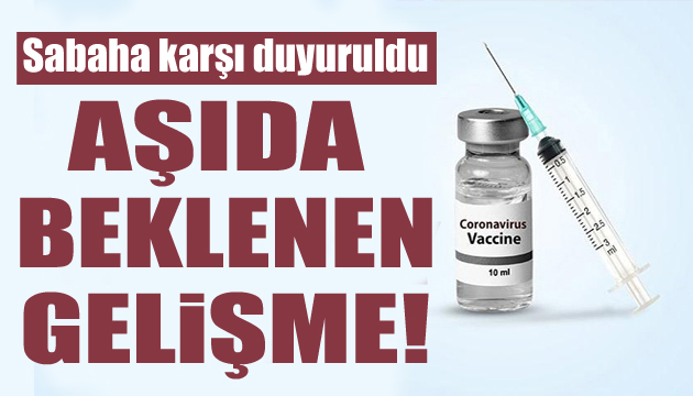 Çin den 6,5 milyon doz aşı İstanbul a geldi