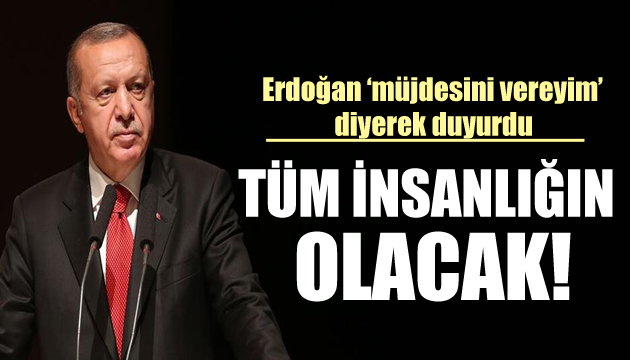 Erdoğan dan yerli aşı vurgusu