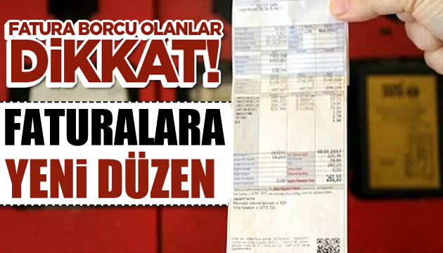 BTK dan faturalar için yeni düzenleme