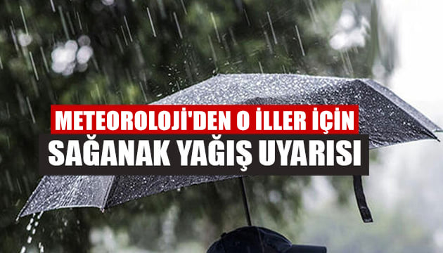 Meteoroloji bölge bölge uyardı: Kuvvetli geliyor!