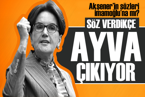 Akşener in sözleri İmamoğlu na mı?  Kefalet koyduk yamuk çıktı 