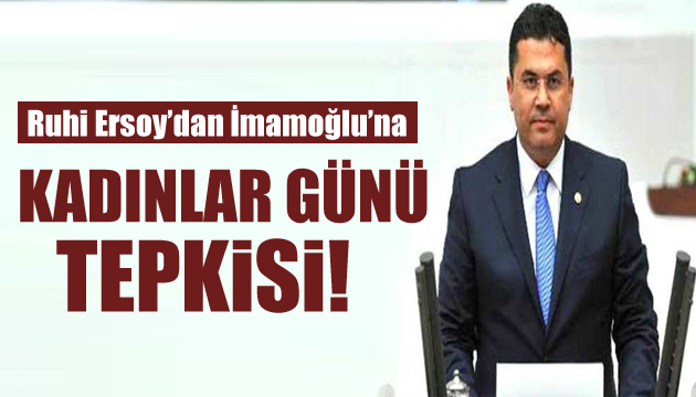 Prof. Dr. Ersoy dan İmamoğlu nun mesajına tepki