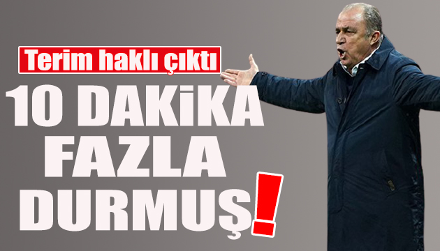 Terim isyanında haklı çıktı