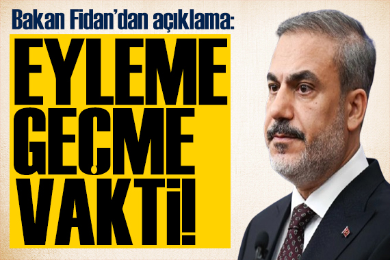 Bakan Fidan dan Gazze mesajı: Uluslararası sistem sömürülüyor