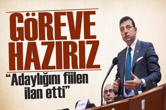 İmamoğlu ndan dikkat çeken çıkış: Bu göreve hazırız