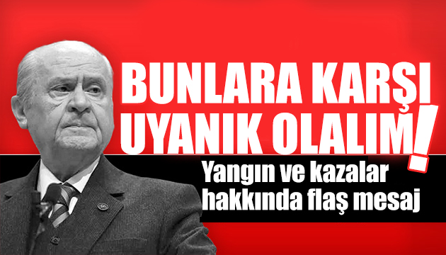 Bahçeli: Çözülüp dağılmamızı bekleyenler var!